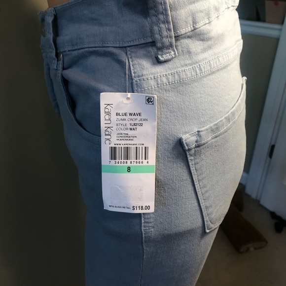 NWT Karen Kane Blue Jeans - Picture 3 of 3